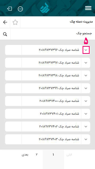 5- برای مشاهده جزییات هر کدام از برگه ها روی گزینه آبشاری بزنید.
