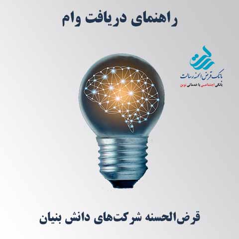 نحوه دریافت وام شرکت‌های دانش‌بنیان در بانک قرض‌الحسنه رسالت