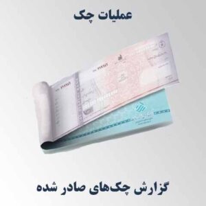 گزارش چک‌های صادرشده