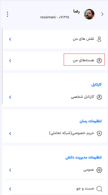 هستههای من