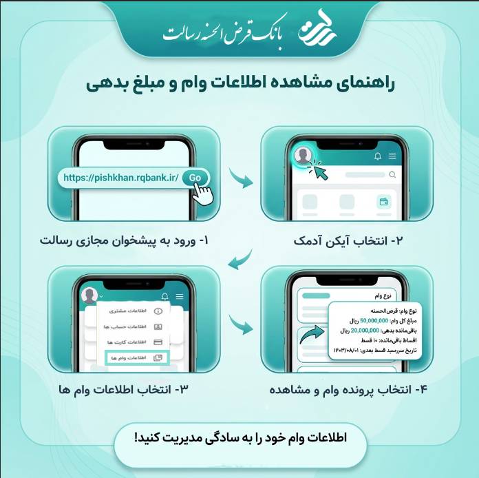 استعلام اطلاعات وام